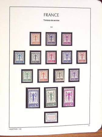 1849-2018, Collection de France en 9 albums Leuchtturm,