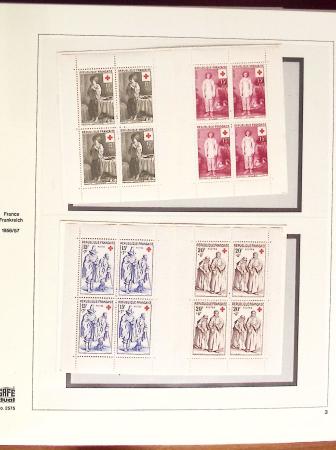1849-2018, Collection de France en 9 albums Leuchtturm,