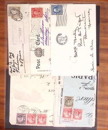 1880-1980, Small selection of covers, interesting items