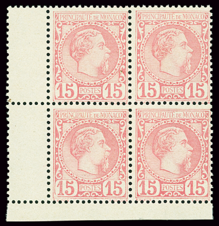 N°5 en bloc de 4 bdf, neuf **, TTB, rare