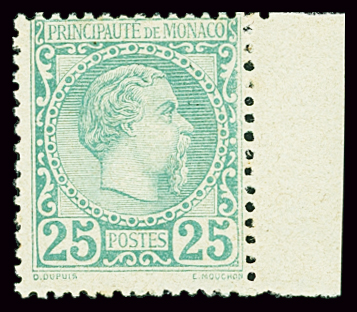 N°6, bord de feuille, très frais, neuf **, TTB