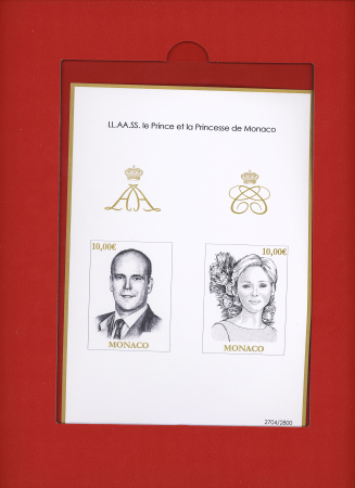 MONACOPHIL 2015 dans un encart : BF 103, neuf **, TTB