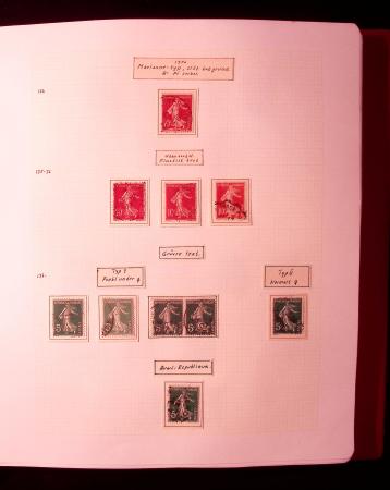 1849-1990, Collection principale en classeur Présidence