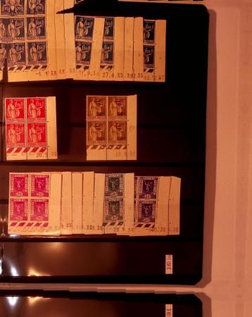 1900-1955, Important lot de coins datés classés par