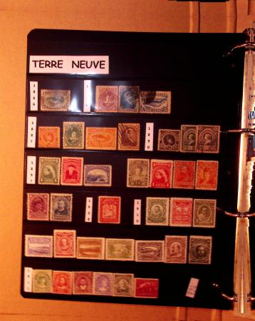 1880-1960, Collection du monde avec des timbres anciens