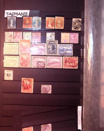 1880-1960, Collection du monde avec des timbres anciens