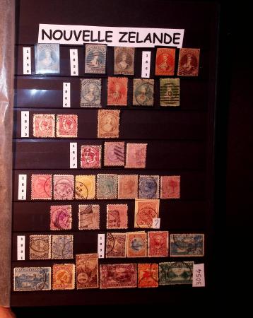 1880-1960, Collection du monde avec des timbres anciens