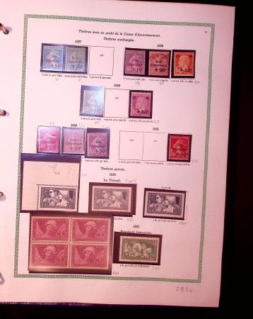 1849-2005, Collection agrémentée de lettres, de variétés