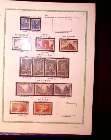 1849-2005, Collection agrémentée de lettres, de variétés