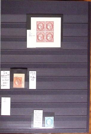 1849-1906, Collection en 4 classeurs, dont un comprenant