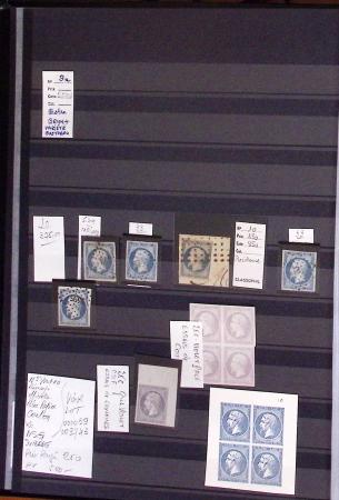 1849-1906, Collection en 4 classeurs, dont un comprenant