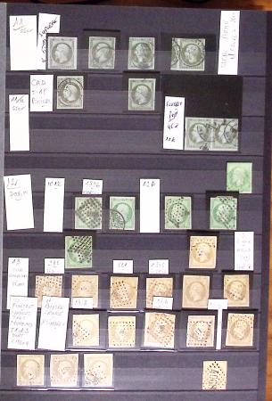 1849-1906, Collection en 4 classeurs, dont un comprenant