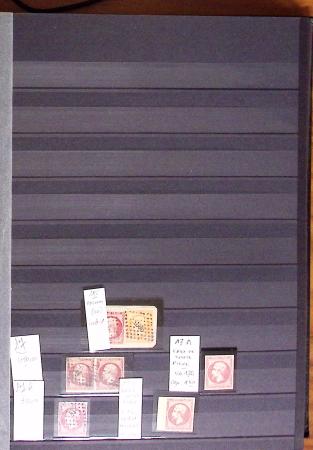 1849-1906, Collection en 4 classeurs, dont un comprenant
