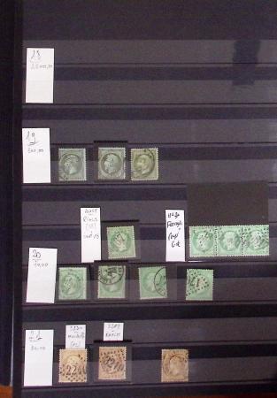 1849-1906, Collection en 4 classeurs, dont un comprenant