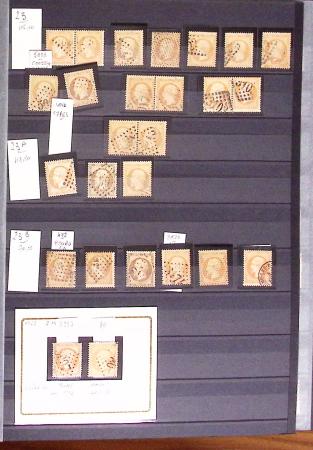 1849-1906, Collection en 4 classeurs, dont un comprenant
