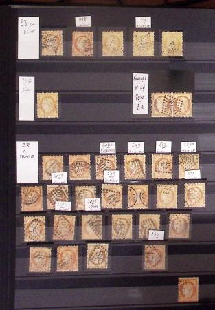 1849-1906, Collection en 4 classeurs, dont un comprenant