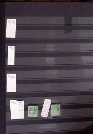 1849-1906, Collection en 4 classeurs, dont un comprenant