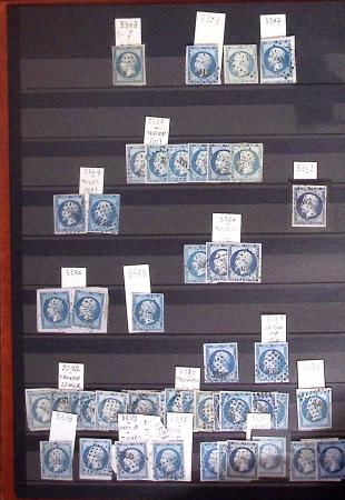1849-1906, Collection en 4 classeurs, dont un comprenant