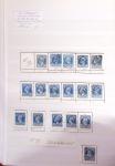 1849-1906, Collection en 4 classeurs, dont un comprenant