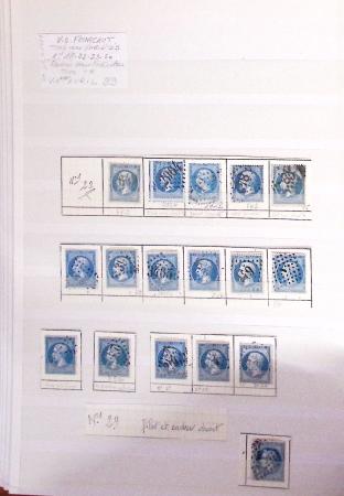1849-1906, Collection en 4 classeurs, dont un comprenant