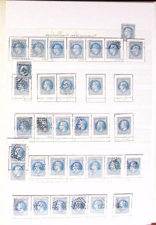 1849-1906, Collection en 4 classeurs, dont un comprenant