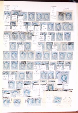 1849-1906, Collection en 4 classeurs, dont un comprenant