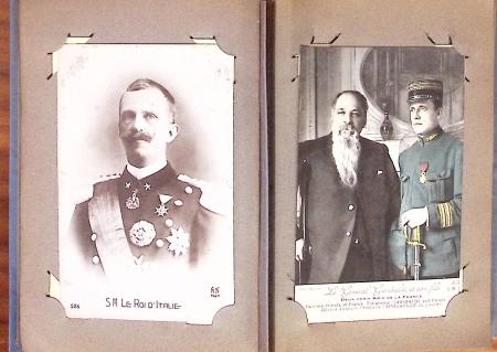 1908-1929, Collection en 9 classeurs comprenant plus