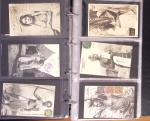 1908-1929, Collection en 9 classeurs comprenant plus