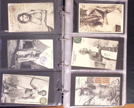1908-1929, Collection en 9 classeurs comprenant plus