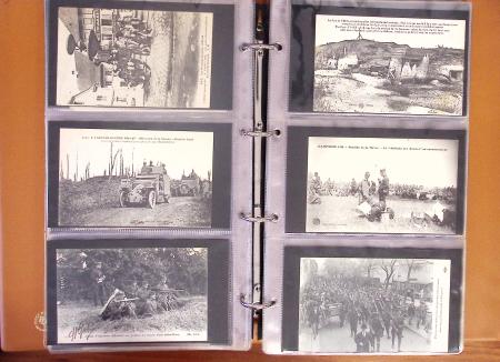 1908-1929, Collection en 9 classeurs comprenant plus