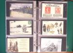 1908-1929, Collection en 9 classeurs comprenant plus