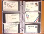 1908-1929, Collection en 9 classeurs comprenant plus