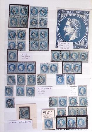 1849-1986, Collection en 3 classeurs, riche en classiques
