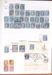 1849-1986, Collection en 3 classeurs, riche en classiques