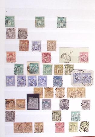 1849-1986, Collection en 3 classeurs, riche en classiques