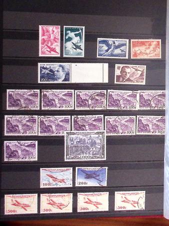 1849-1986, Collection en 3 classeurs, riche en classiques