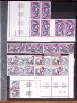 1849-1986, Collection en 3 classeurs, riche en classiques
