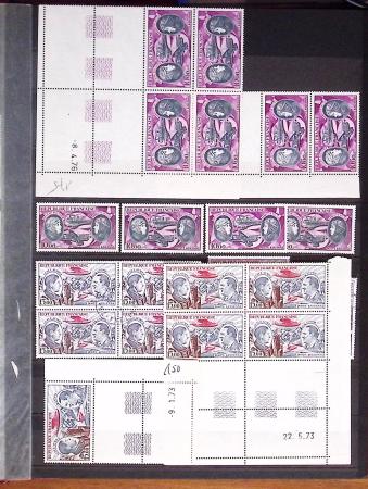 1849-1986, Collection en 3 classeurs, riche en classiques