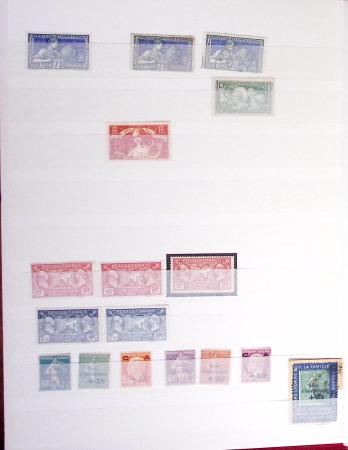 1849-1986, Collection en 3 classeurs, riche en classiques