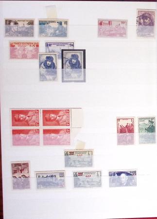1849-1986, Collection en 3 classeurs, riche en classiques