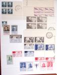 1849-1986, Collection en 3 classeurs, riche en classiques