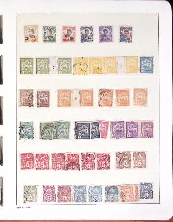 1891-1944, Collection en 4 classeurs dont 3 de cartes