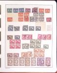 1891-1944, Collection en 4 classeurs dont 3 de cartes