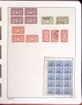 1891-1944, Collection en 4 classeurs dont 3 de cartes