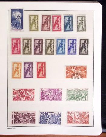 1891-1944, Collection en 4 classeurs dont 3 de cartes