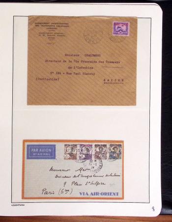 1891-1944, Collection en 4 classeurs dont 3 de cartes