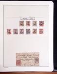 1891-1944, Collection en 4 classeurs dont 3 de cartes
