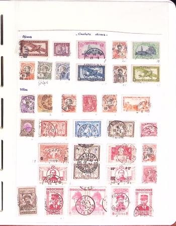 1891-1944, Collection en 4 classeurs dont 3 de cartes