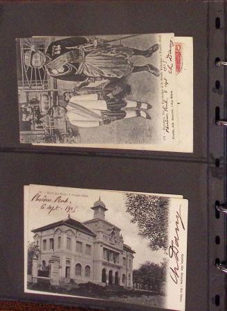 1891-1944, Collection en 4 classeurs dont 3 de cartes