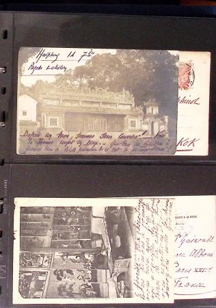1891-1944, Collection en 4 classeurs dont 3 de cartes